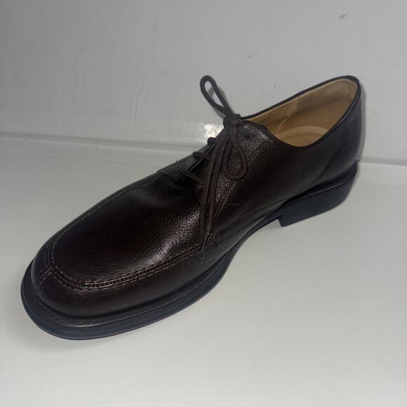 SANDRO MOSCOLONI Brown Size 10.5 Vineyard 3060 Split Toe Leather Shoes Brazil main image 7